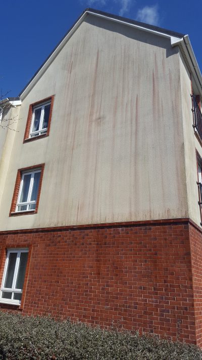 softwashing and render cleaning